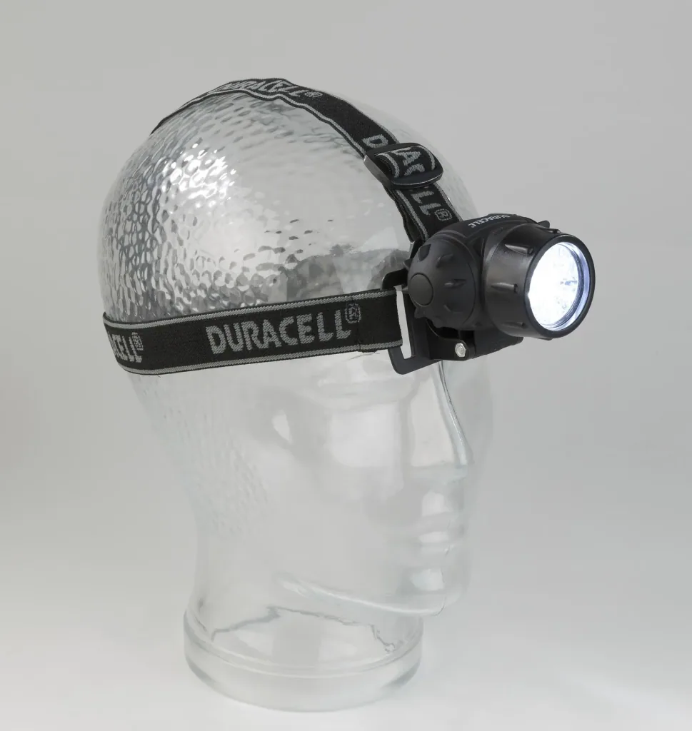 Headlamp with 19 LEDs including batteries