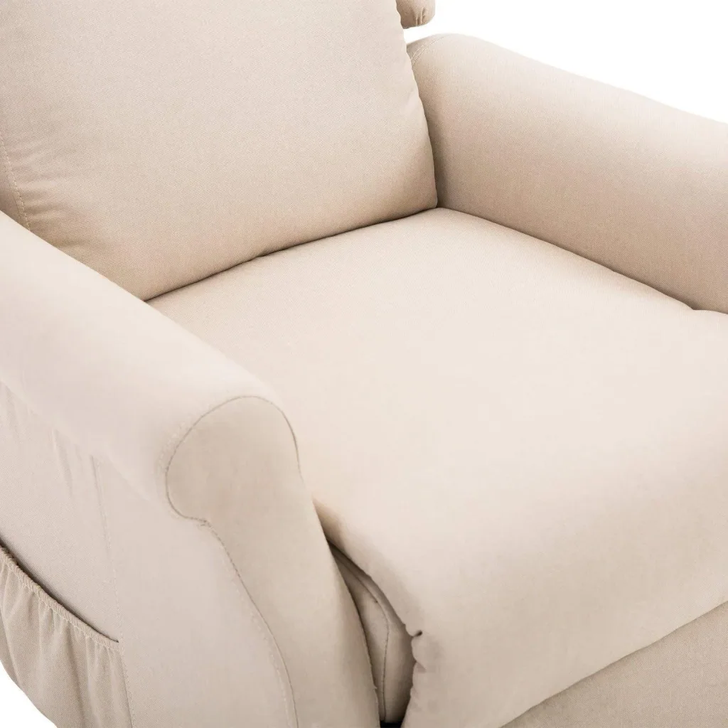 TV chair with stand-up aid