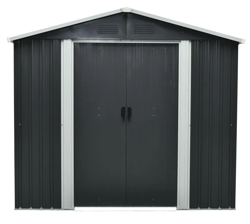 Tool shed Dresden II 106, slate/cream