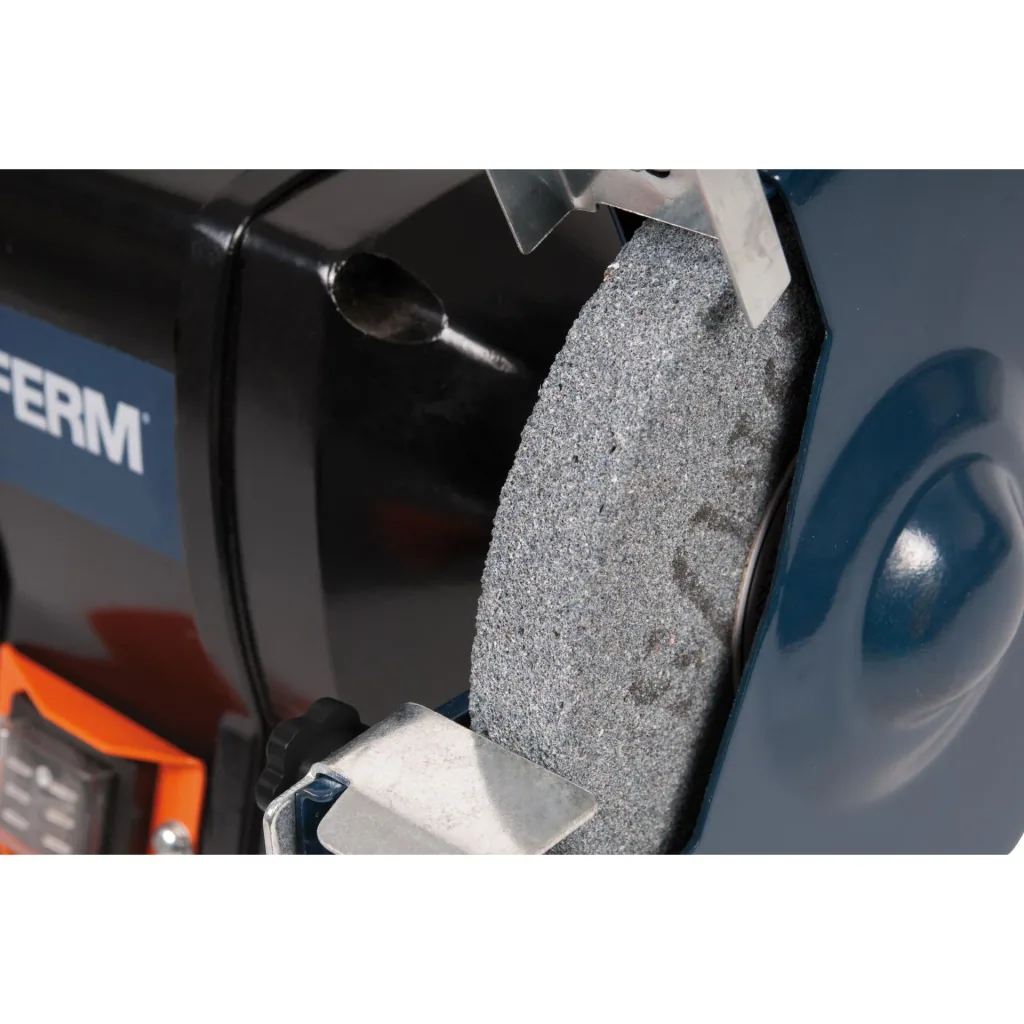 BGM1021 Double Grinder 250W - 150mm - Wet and Dry - Mountable - Incl. 2 grinding stones (P80, P36), protective cover