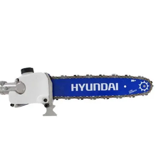 4-in-1 brush cutter, hedge trimmer and chainsaw with petrol engine