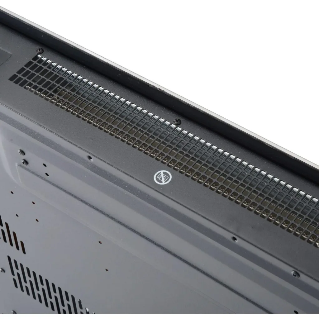 Electric fireplace as wall or floor mounting