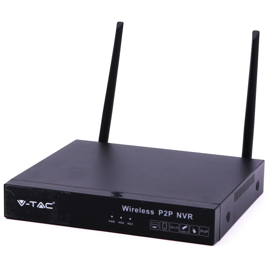 VT-5188 Wireless Camera System - 4 Cameras + NVR - 1080P - IP65