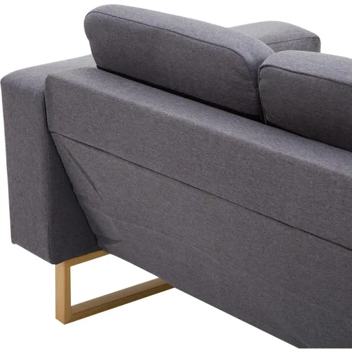 Upholstered sofa as 3-seater