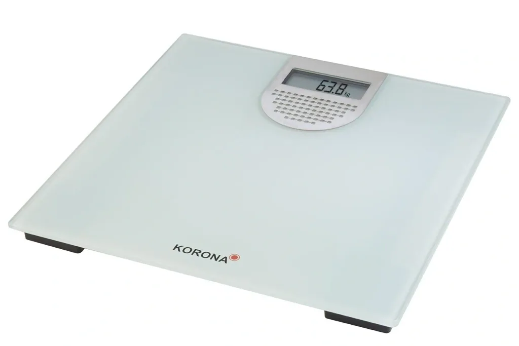 Bathroom scales with voice output