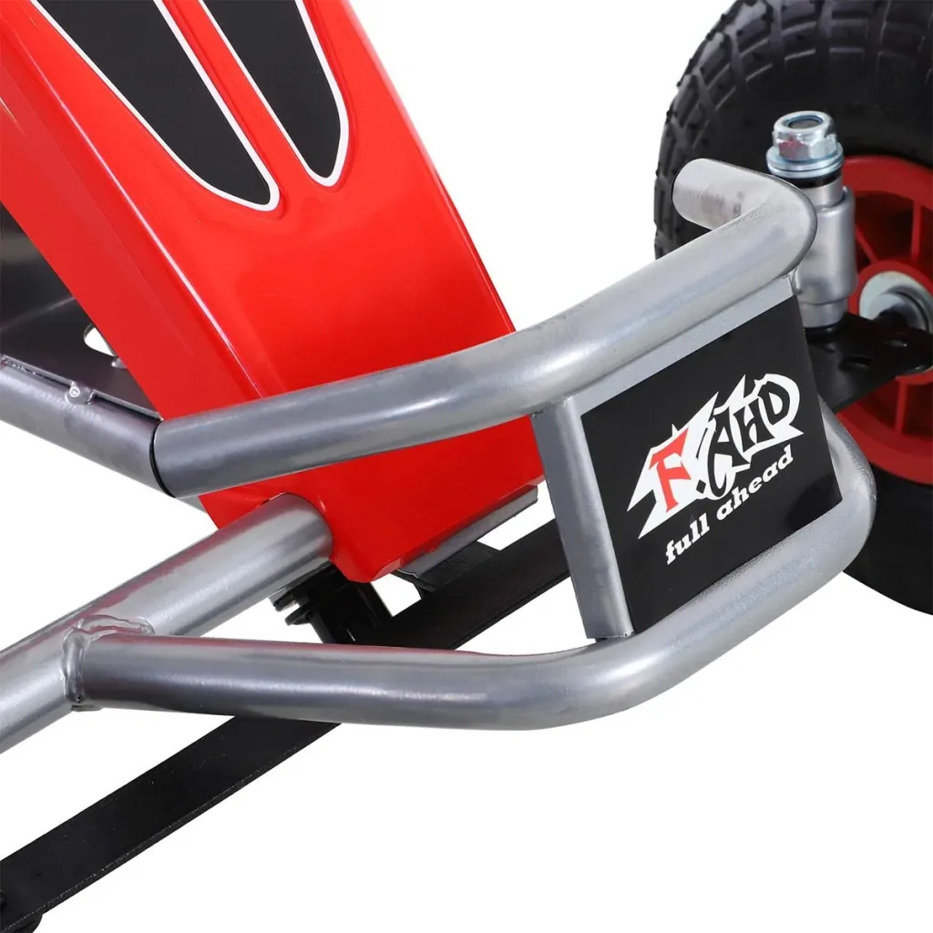 Go-Kart with handbrake red