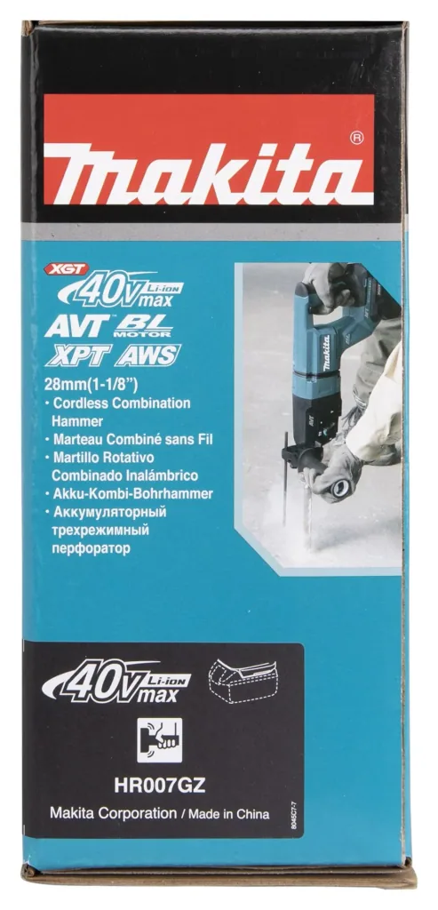 Cordless combi hammer SDS-PLUS 40V max. (without batteries, without charger) HR007GZ