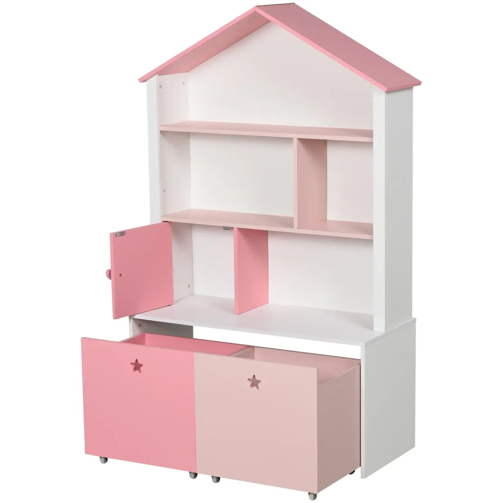 Children's shelf with drawers