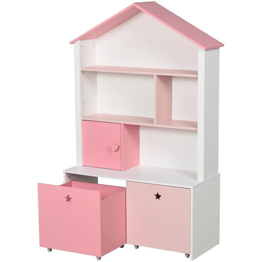 Children's shelf with drawers