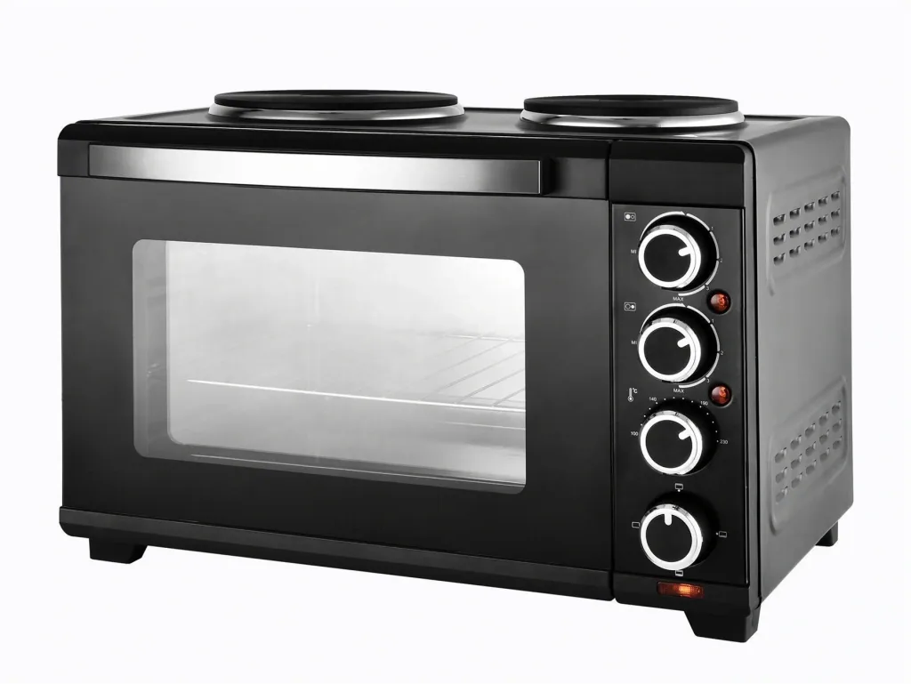 Small kitchen "TKG MK 1008 BK", 30 liters, black, 3200 watts