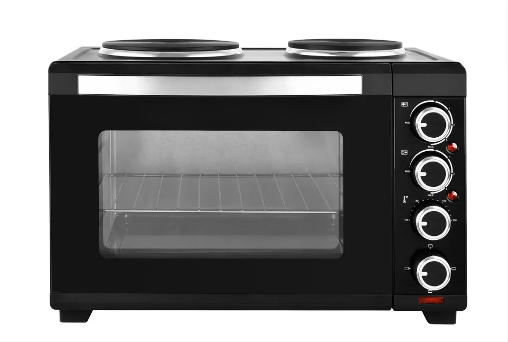 Small kitchen "TKG MK 1008 BK", 30 liters, black, 3200 watts