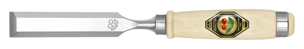4-piece chisel set with white paper handle