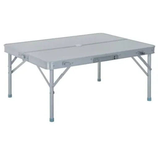 3-piece camping table folding table picnic table including 2 benches