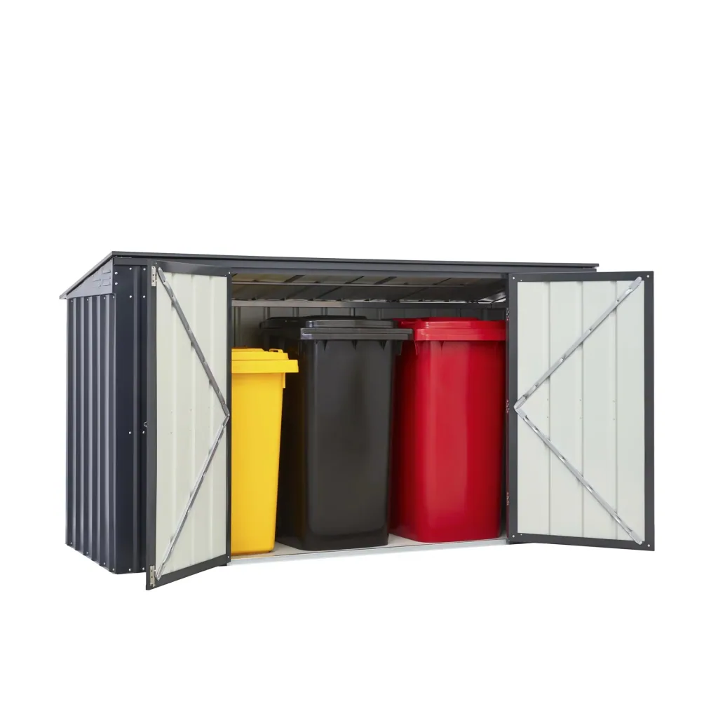 Tool shed barrel depot Easy 7x3 - 3 bins