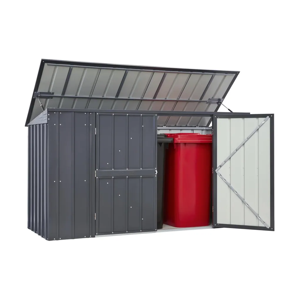 Tool shed barrel depot Easy 7x3 - 3 bins