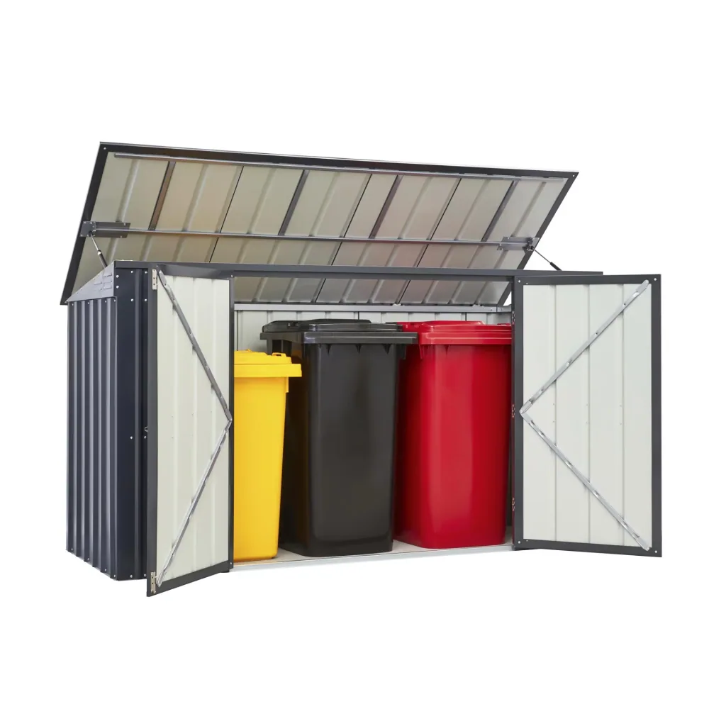 Tool shed barrel depot Easy 7x3 - 3 bins