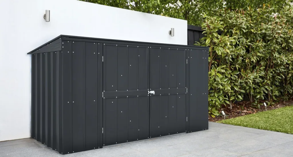 Tool shed barrel depot Easy 7x3 - 3 bins