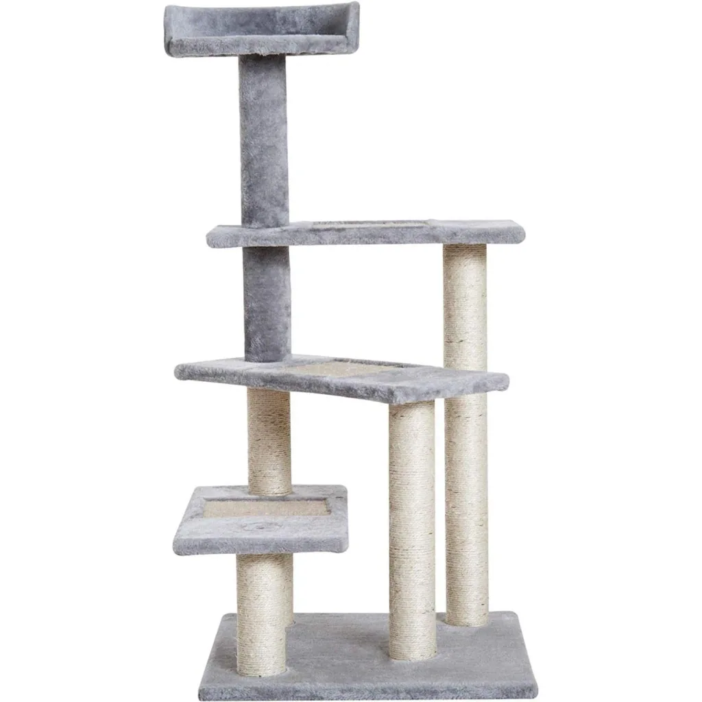Scratching post cat tree play tree stairs 5 layers gray