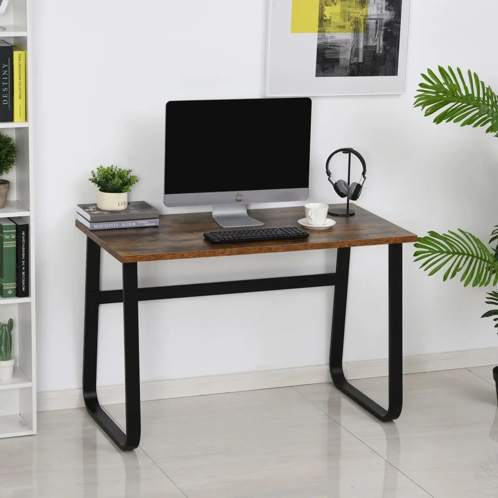 Work table, brown