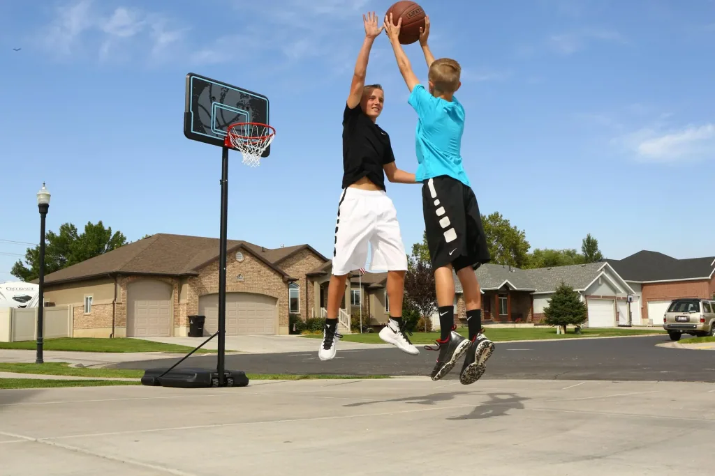 Basketball Hoop Texas Blue/Black