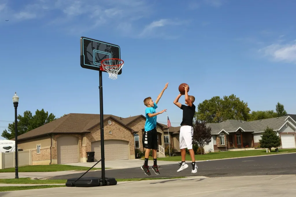 Basketball Hoop Texas Blue/Black
