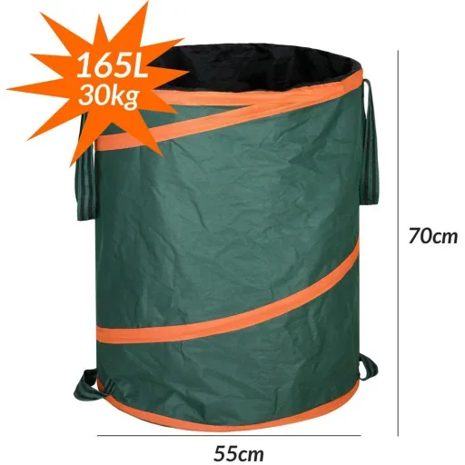 3x Popup-Gartenabfallsack XL