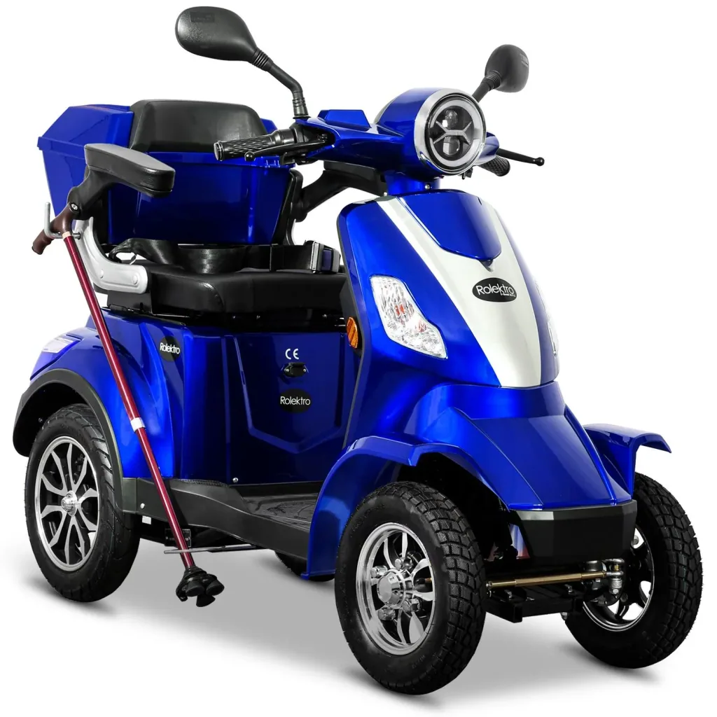 E-Quad 25 V. 2 Blue - 1,000 Watt + Road Legal