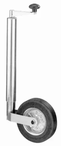 Support wheel with steel rim, 150 kg support load