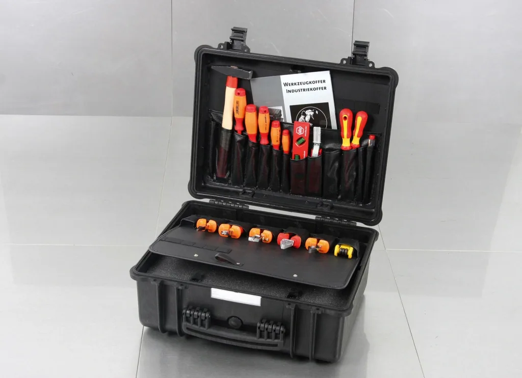 Tool case "Solid", waterproof, external dimensions: 465 x 360 x 175 mm
