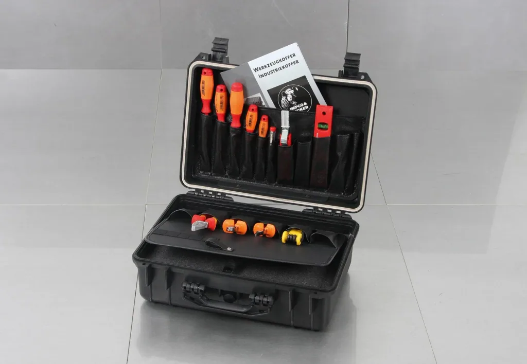 Tool case "Solid", waterproof, external dimensions: 465 x 360 x 175 mm