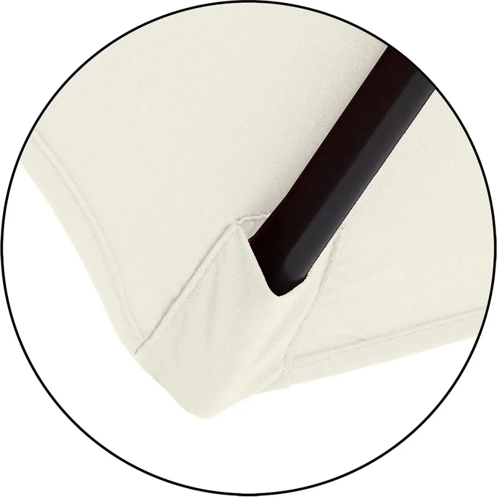 Parasol with rotating mechanism cream Ø 330cm