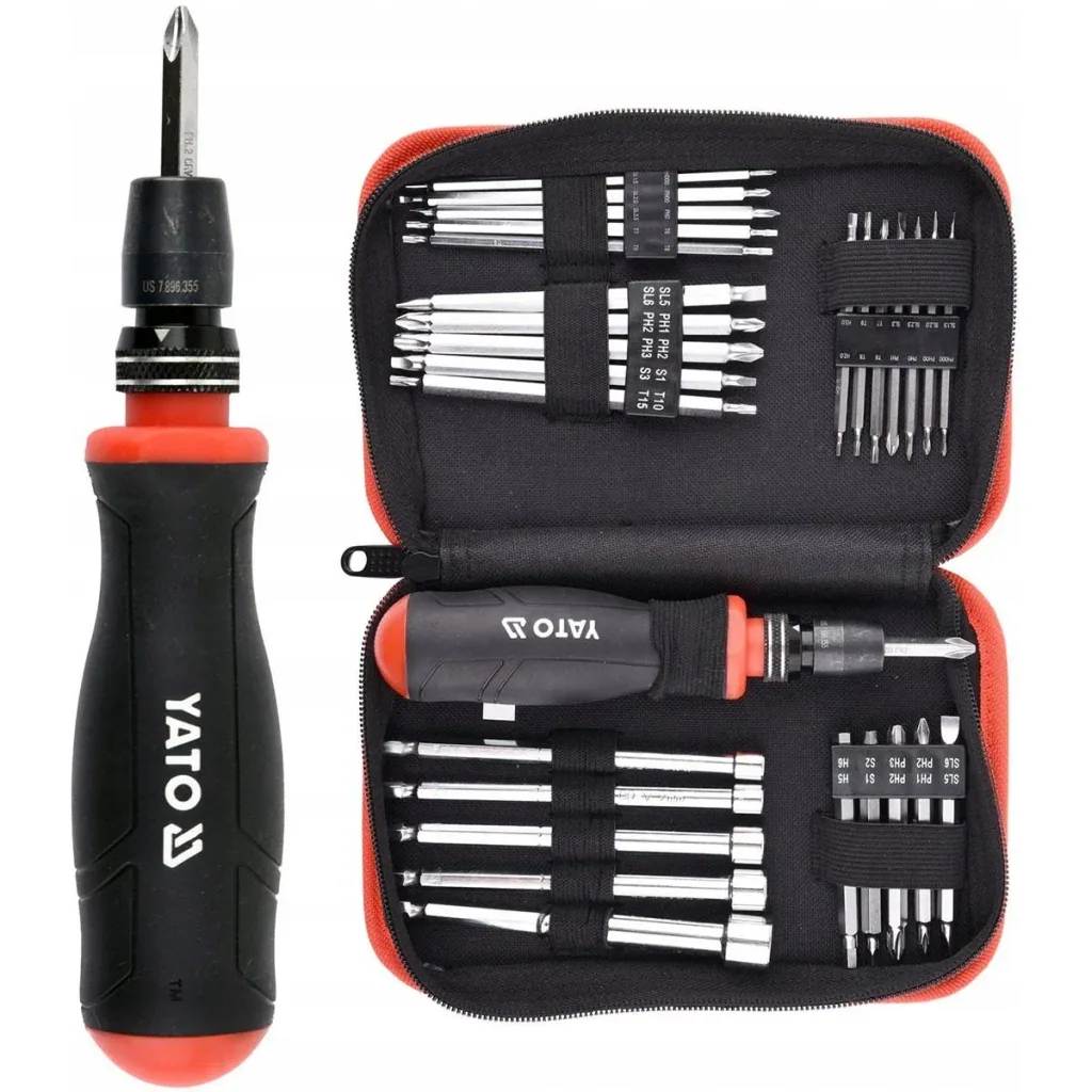 Screwdriver set with bits - 28 pieces