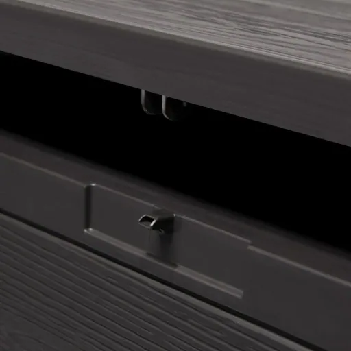 Storage box anthracite 120 x 46 x 57cm - Outdoor - Suitable for terrace, balcony and garden