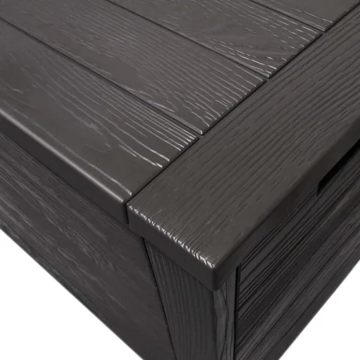 Storage box anthracite 120 x 46 x 57cm - Outdoor - Suitable for terrace, balcony and garden
