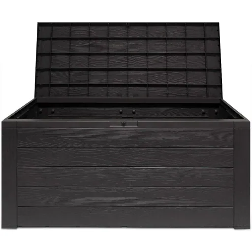Storage box anthracite 120 x 46 x 57cm - Outdoor - Suitable for terrace, balcony and garden