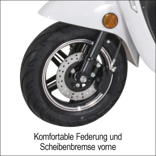 Compact E-Scooter "Roma" 45 km/h black