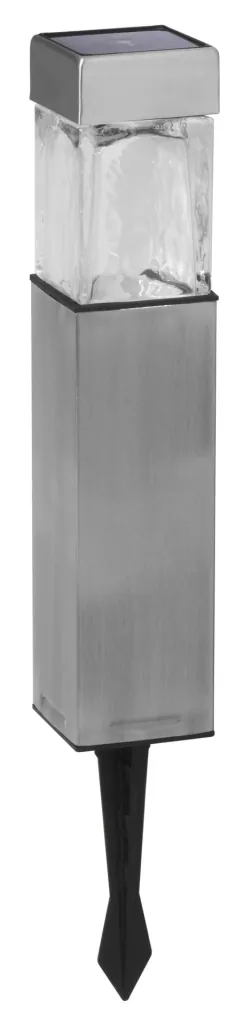 Solar stainless steel lights – 4 pieces
