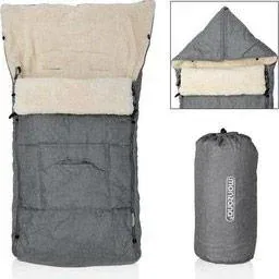Stroller Footmuff Grey | Teddy | Stroller Footmuff Grey | Maxi-Cosi | with storage bag
