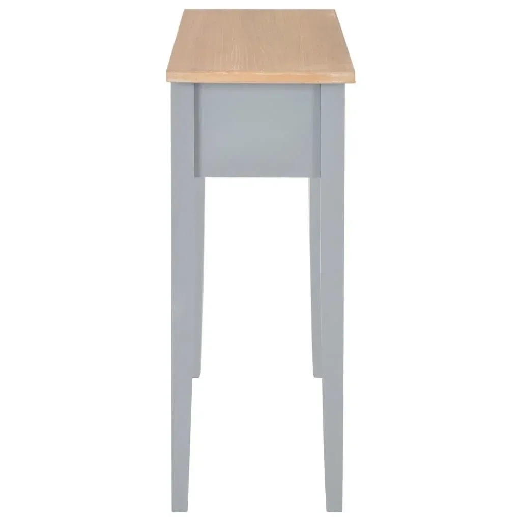 Side table 79x30x74 cm wood grey