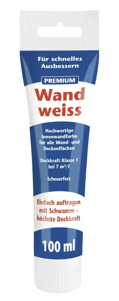 Premium Wall White Paint, 100 ml