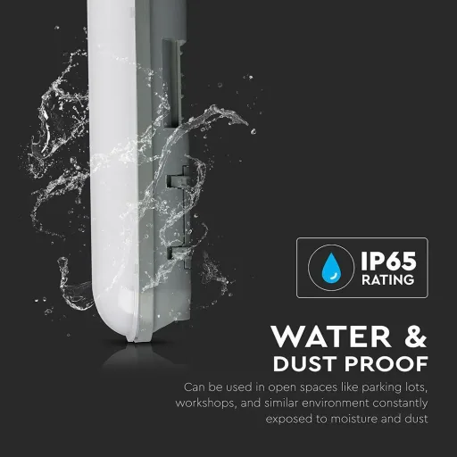 VT-1248 LED light 120cm - 36W - 4500K - 2800 lumens - IP65