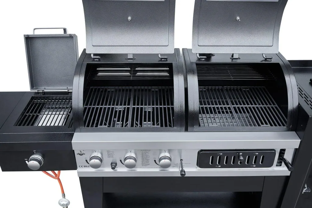 3-in-1 combigrill met bierkoeler en tapsysteem