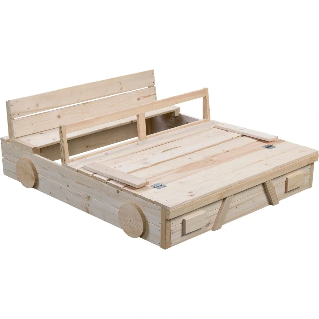 Car sandbox, blank