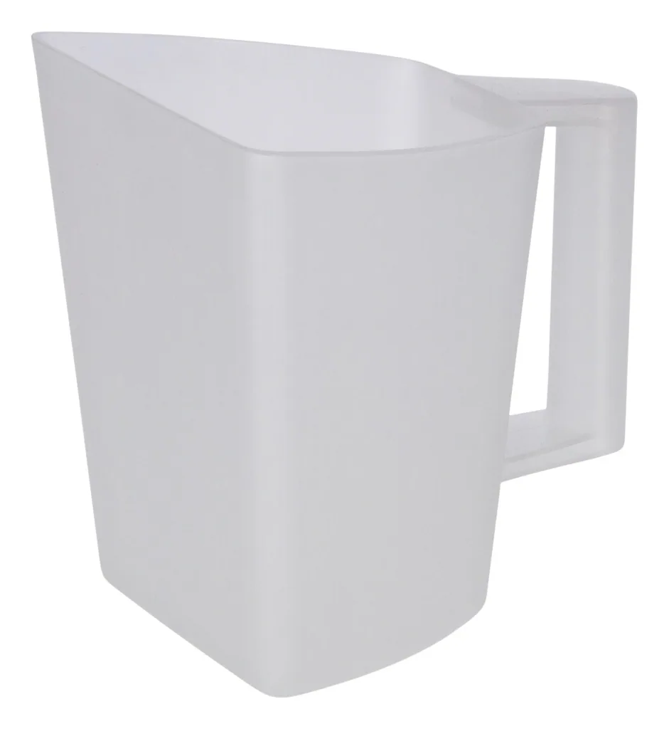 Feed scoop transparent