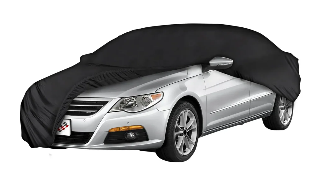 Car cover indoor soft - size 6 - 481x520x170cm - PES - elastane
