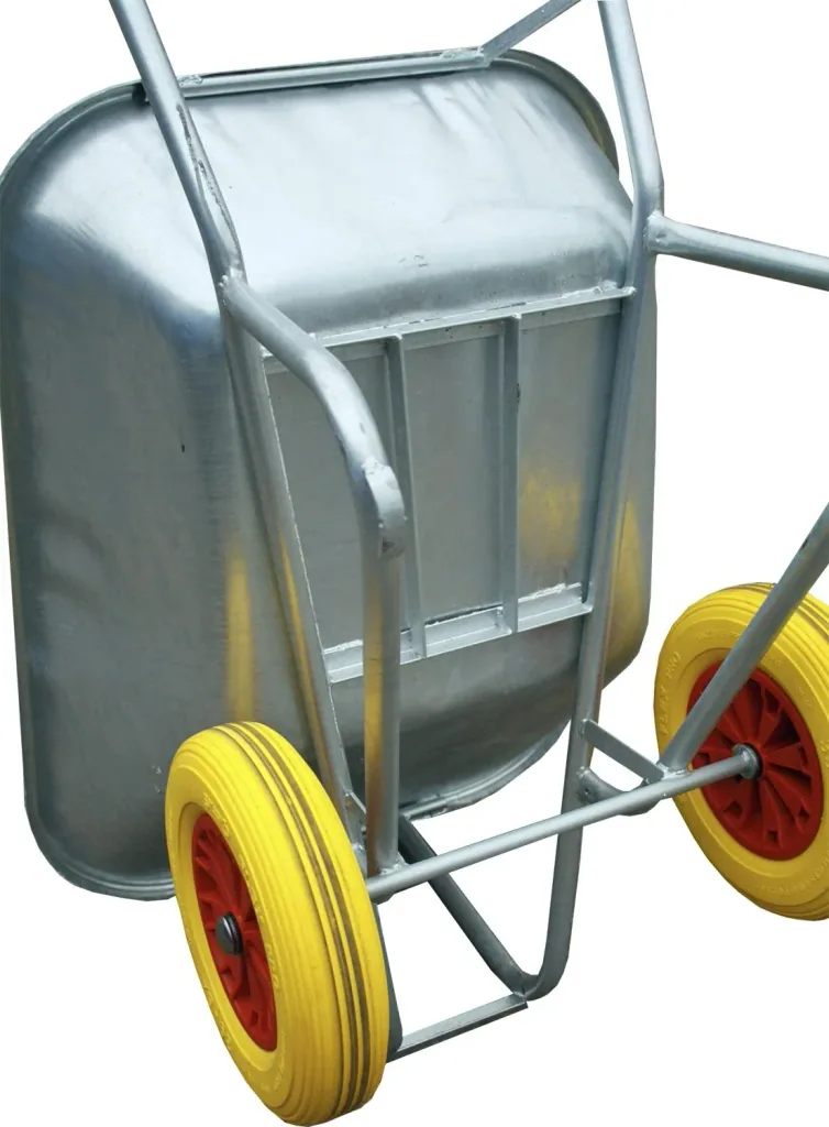 Large wheelbarrow "Farmer II", 200 liters, 2 foamed Wflex wheels