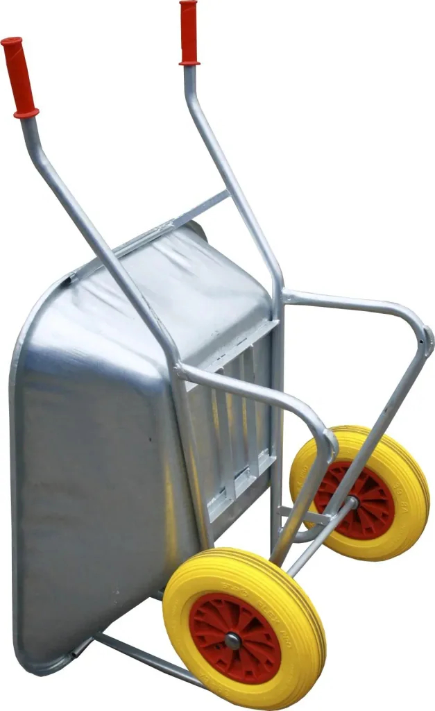 Large wheelbarrow "Farmer II", 200 liters, 2 foamed Wflex wheels