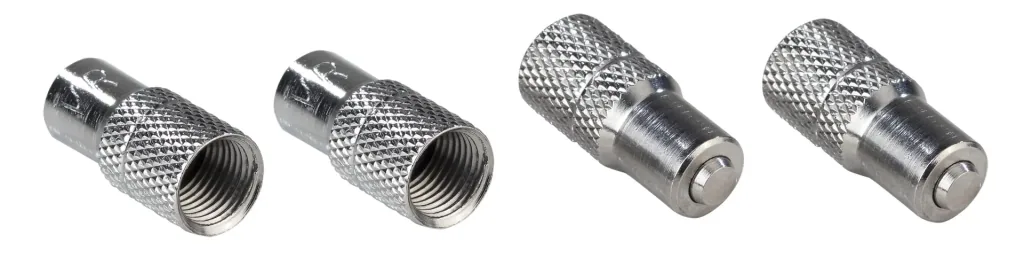 Dust caps with valve, 4 pieces