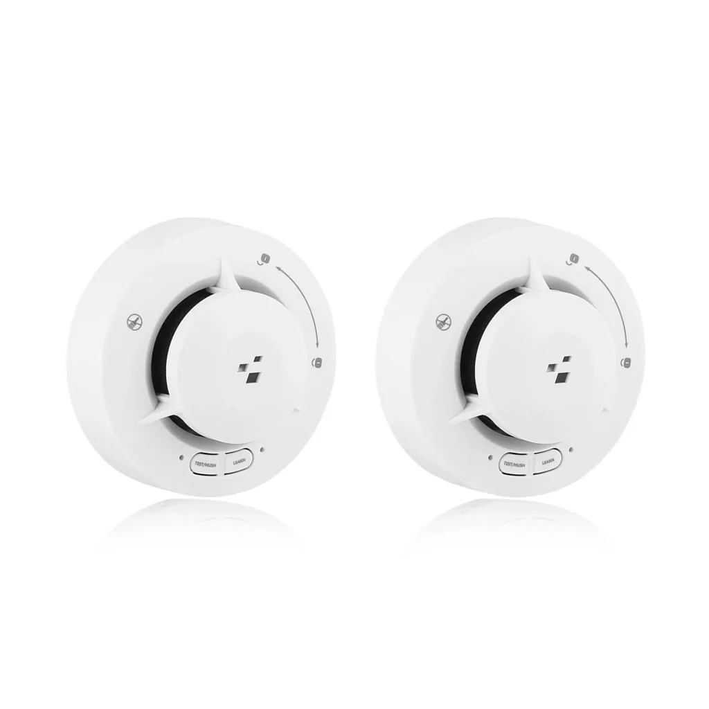 Set of 2 wireless smoke detectors, networkable, HomeWizard Link capable