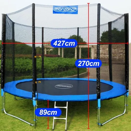 Trampoline Ø427cm incl. safety net